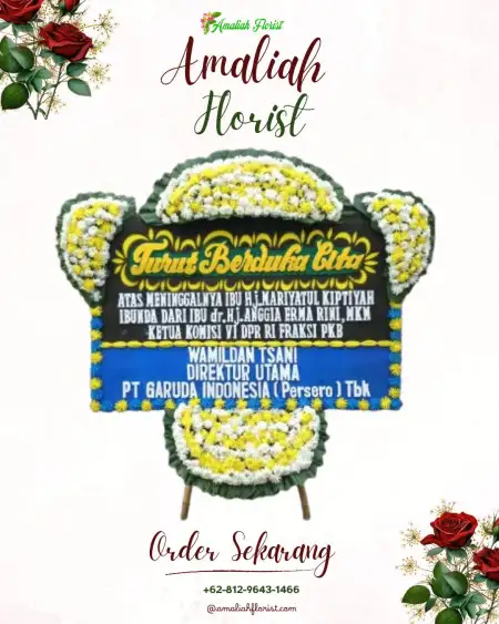 Papan Bunga Duka Kebakalan